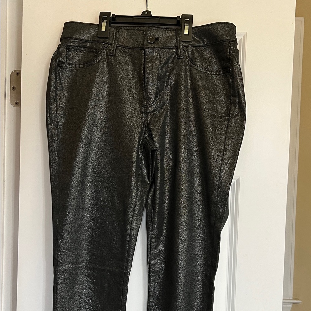 Black Shimmer Women's Jeans